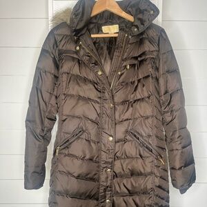 Michael Kors Womens Puffer Coat Size Medium